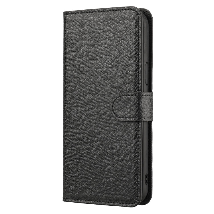 For iPhone 13 Pro Cross Texture Detachable Horizontal Flip PU Leather Case with Holder & Card Slots & Wallet & Photo Frame