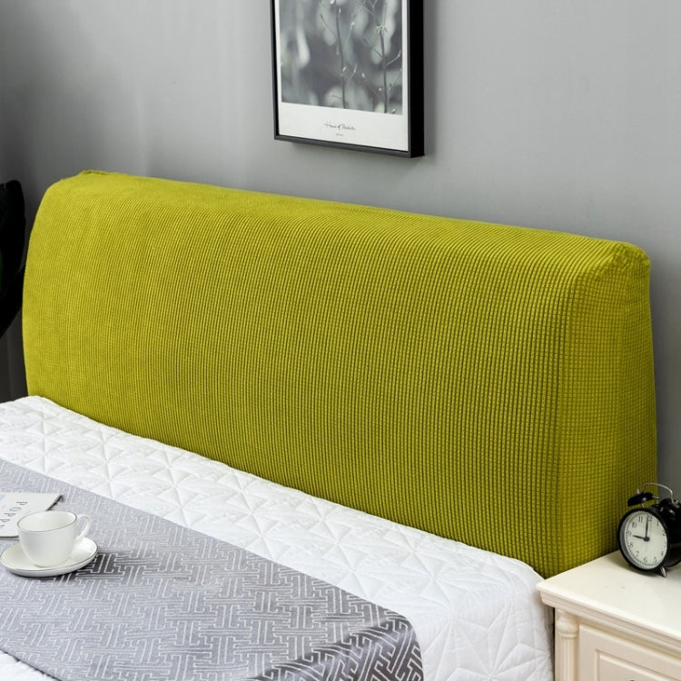 Polar Fleece Elastic Full Covered Headboard Dust Cover, Size:150cm