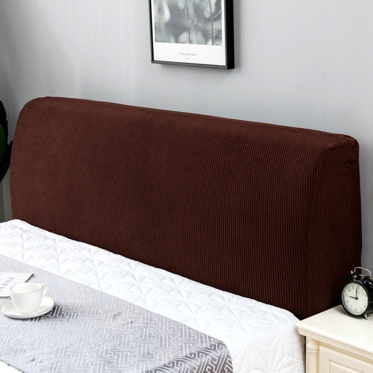 Polar Fleece Elastic Full Covered Headboard Dust Cover, Size:150cm