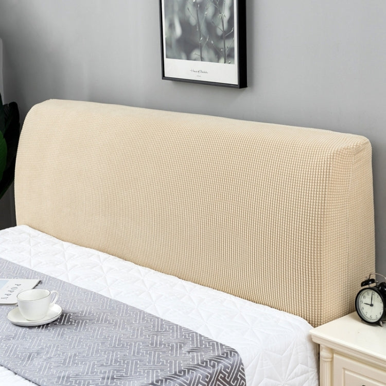 Polar Fleece Elastic Full Covered Headboard Dust Cover, Size:150cm