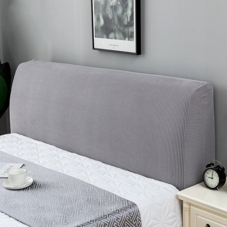 Polar Fleece Elastic Full Covered Headboard Dust Cover, Size:150cm