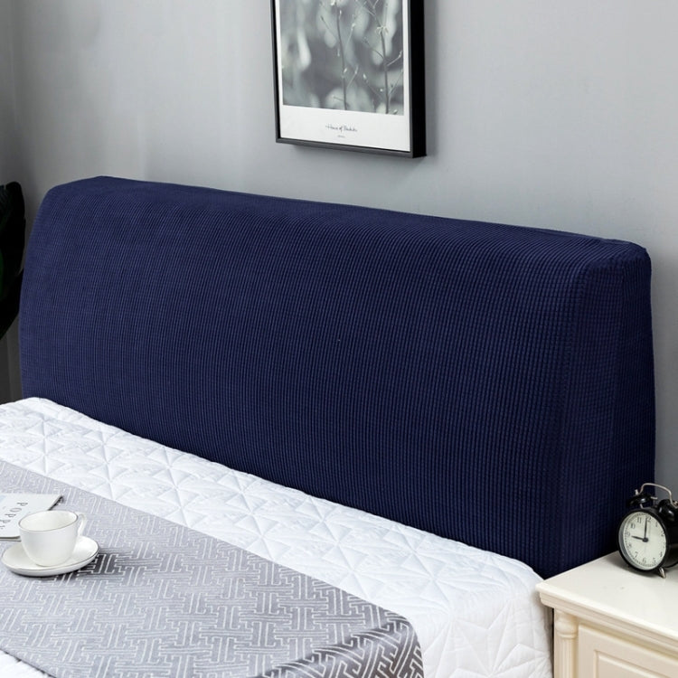 Polar Fleece Elastic Full Covered Headboard Dust Cover, Size:150cm