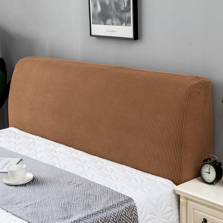 Polar Fleece Elastic Full Covered Headboard Dust Cover, Size:150cm