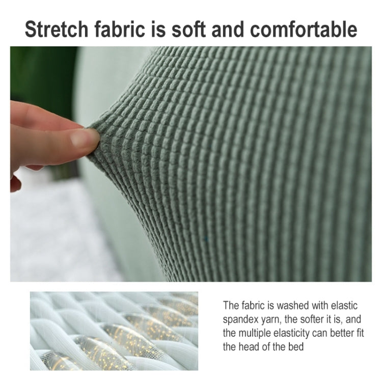 Polar Fleece Elastic Full Covered Headboard Dust Cover, Size:150cm