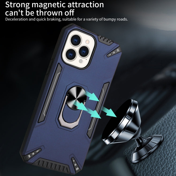 For iPhone 13 Pro Max PC + TPU Protective Case with 360 Degrees Rotatable Ring Holder
