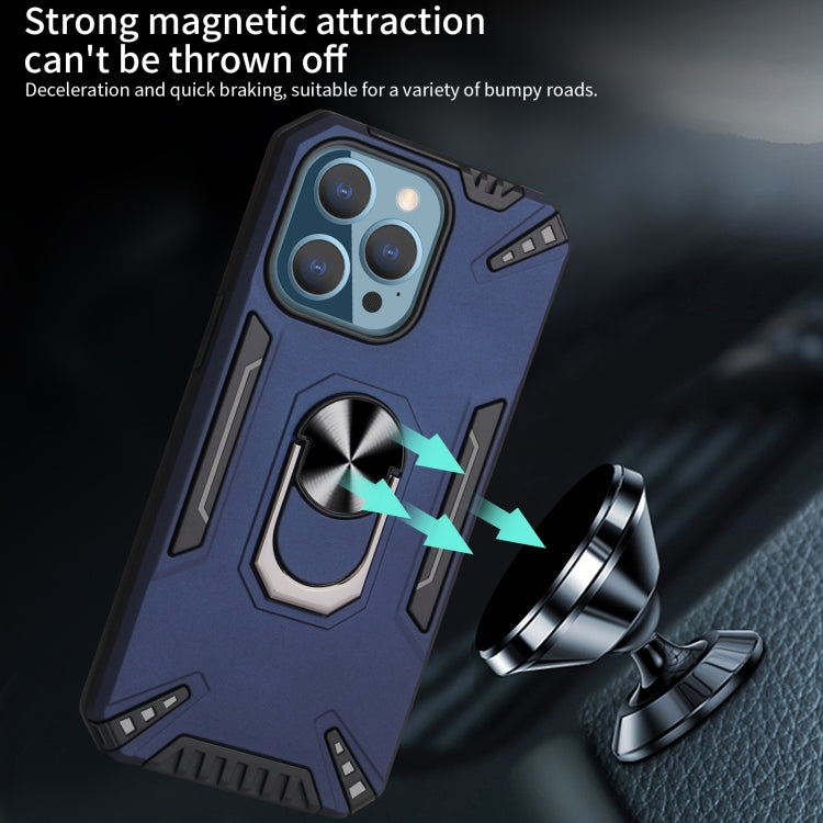 For iPhone 13 Pro PC + TPU Protective Case with 360 Degrees Rotatable Ring Holder