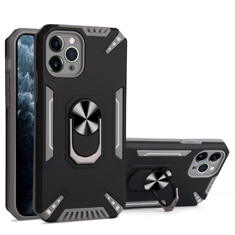 PC + TPU Protective Case with 360 Degrees Rotatable Ring Holder For iPhone 11 Pro Max