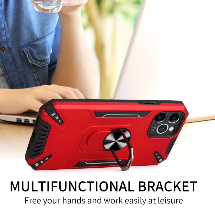 PC + TPU Protective Case with 360 Degrees Rotatable Ring Holder For iPhone 11 Pro Max