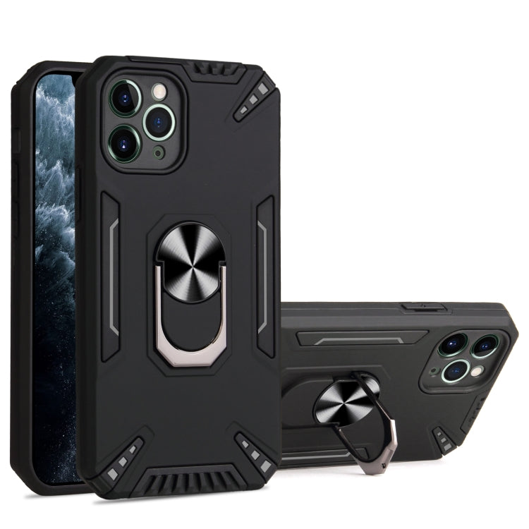 PC + TPU Protective Case with 360 Degrees Rotatable Ring Holder For iPhone 11 Pro Max