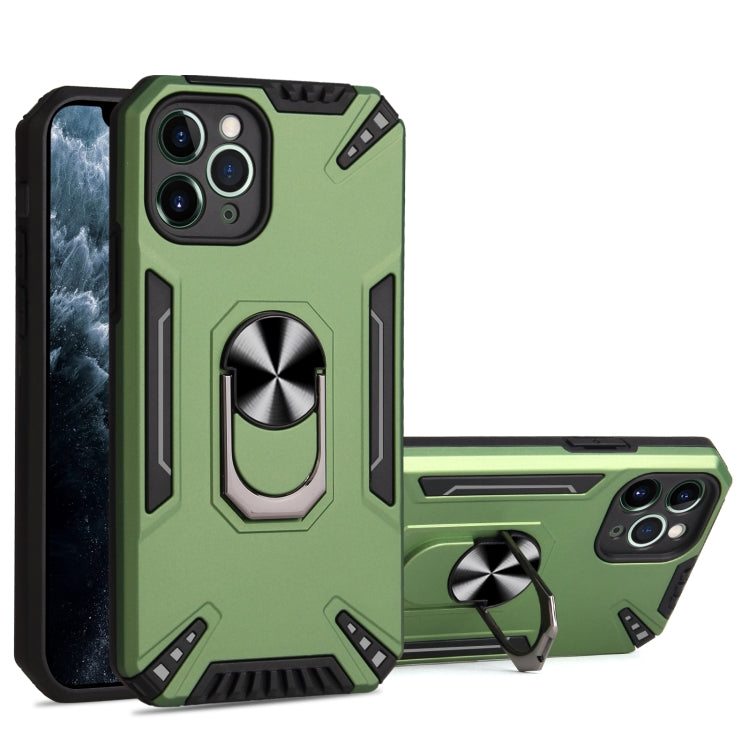 PC + TPU Protective Case with 360 Degrees Rotatable Ring Holder For iPhone 11 Pro Max