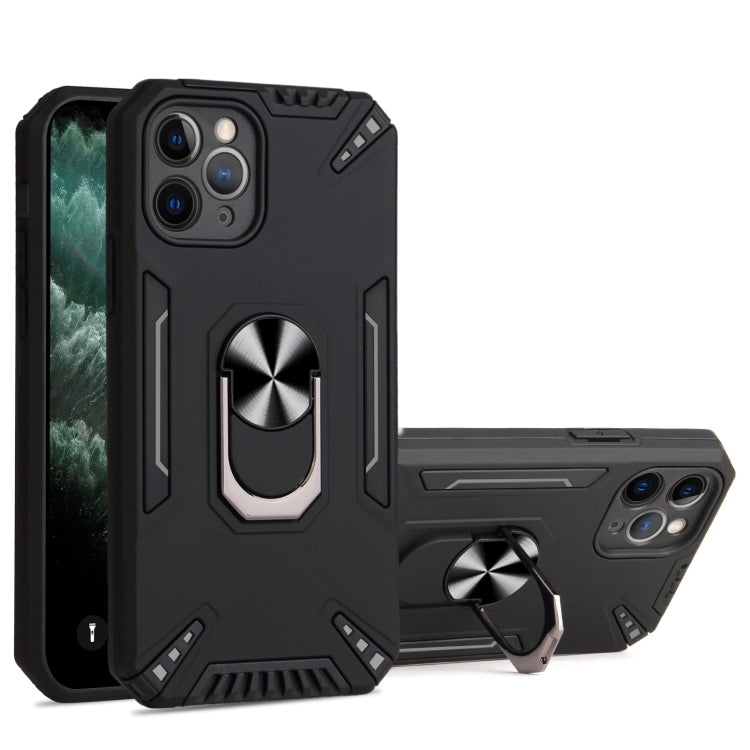 PC + TPU Protective Case with 360 Degrees Rotatable Ring Holder For iPhone 11 Pro
