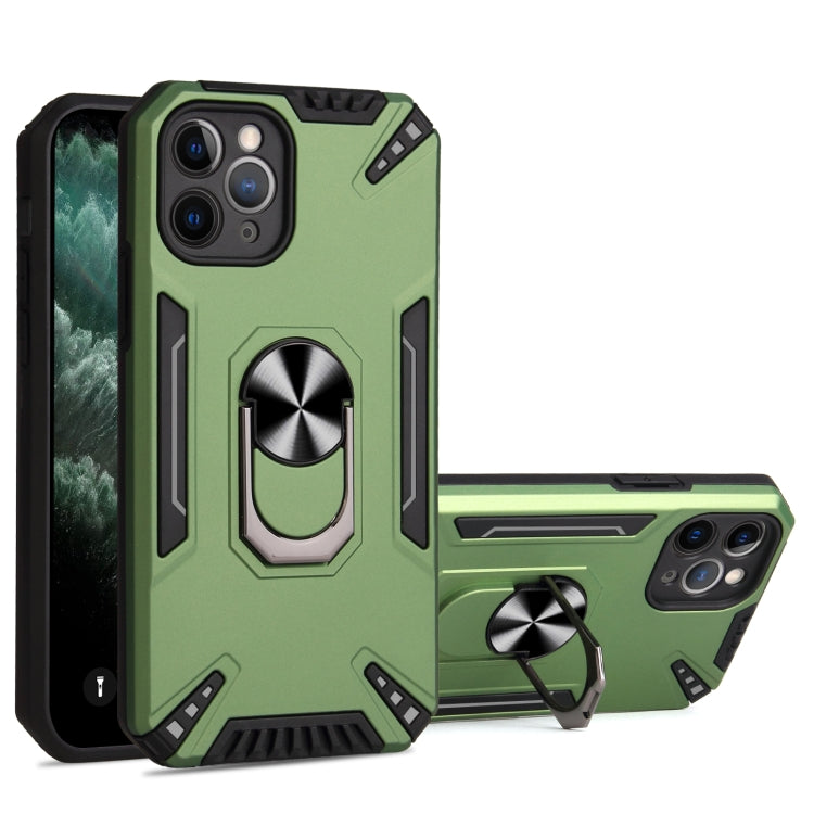 PC + TPU Protective Case with 360 Degrees Rotatable Ring Holder For iPhone 11 Pro