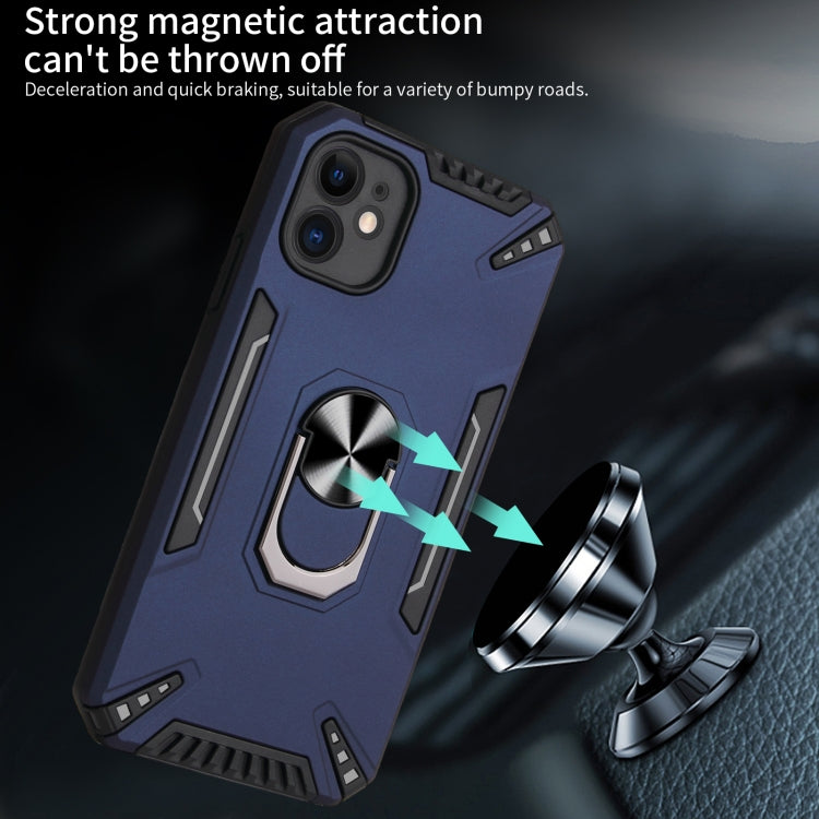 PC + TPU Protective Case with 360 Degrees Rotatable Ring Holder For iPhone 11