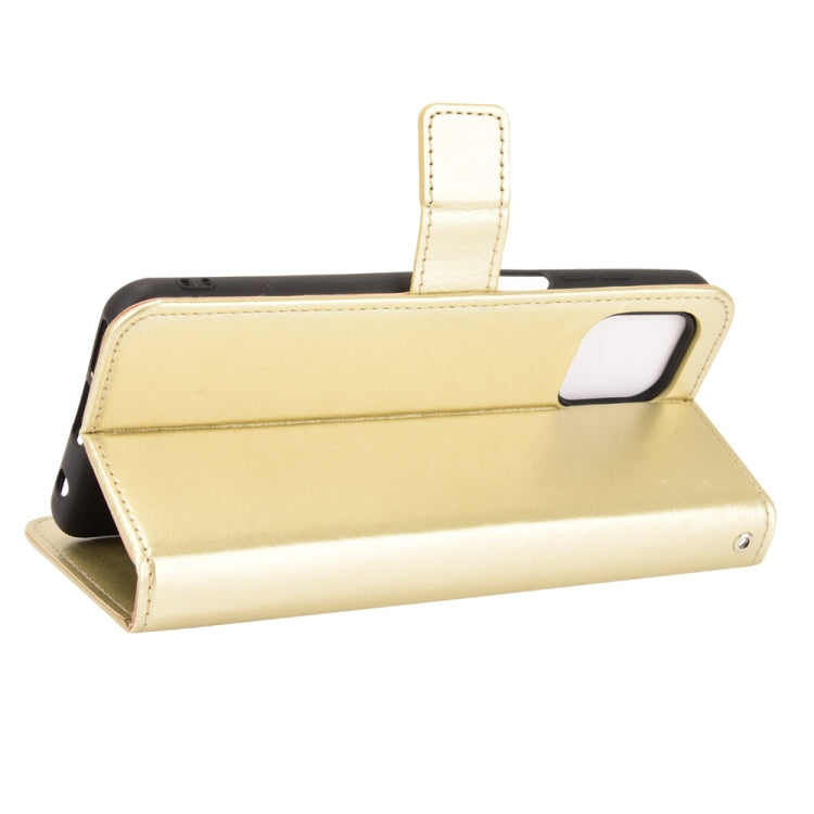 For Motorola Moto Edge 20 Lite Crazy Horse Texture Horizontal Flip Leather Case with Holder & Card Slots & Lanyard
