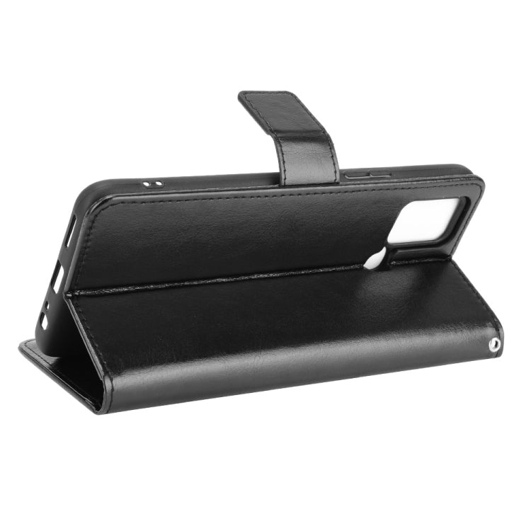 For Infinix Hot 10s X689 Crazy Horse Texture Horizontal Flip Leather Case with Holder & Card Slots & Lanyard