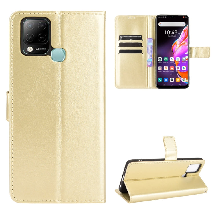For Infinix Hot 10s X689 Crazy Horse Texture Horizontal Flip Leather Case with Holder & Card Slots & Lanyard