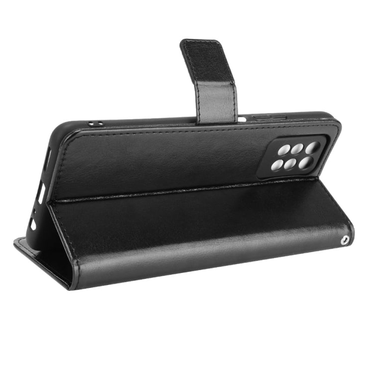 For Infinix Note 10 Pro Crazy Horse Texture Horizontal Flip Leather Case with Holder & Card Slots & Lanyard