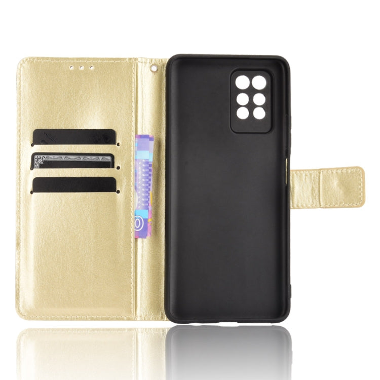 For Infinix Note 10 Pro Crazy Horse Texture Horizontal Flip Leather Case with Holder & Card Slots & Lanyard