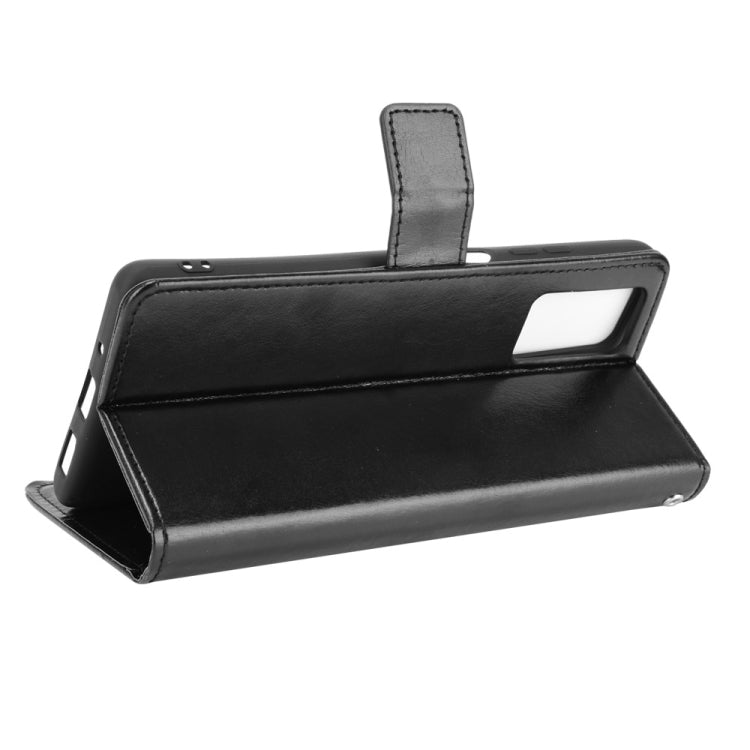 For Blackview A100 Crazy Horse Texture Horizontal Flip Leather Case with Holder & Card Slots & Lanyard