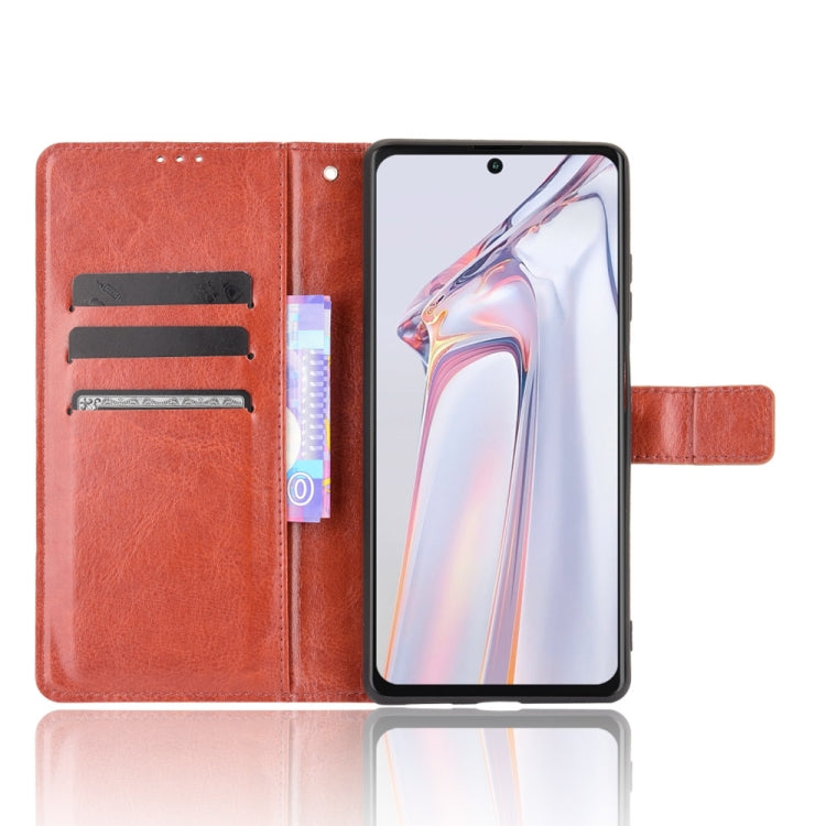 For Blackview A100 Crazy Horse Texture Horizontal Flip Leather Case with Holder & Card Slots & Lanyard