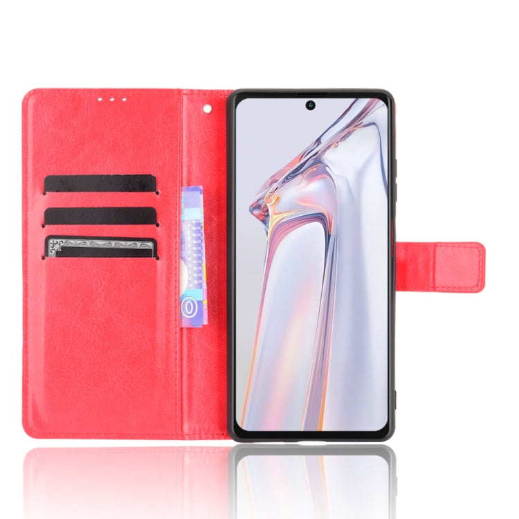 For Blackview A100 Crazy Horse Texture Horizontal Flip Leather Case with Holder & Card Slots & Lanyard