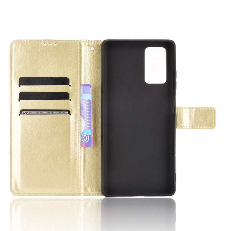 For Blackview A100 Crazy Horse Texture Horizontal Flip Leather Case with Holder & Card Slots & Lanyard