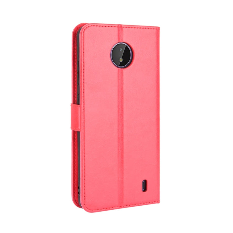 For Nokia C10 / C20 Crazy Horse Texture Horizontal Flip Leather Case with Holder & Card Slots & Lanyard