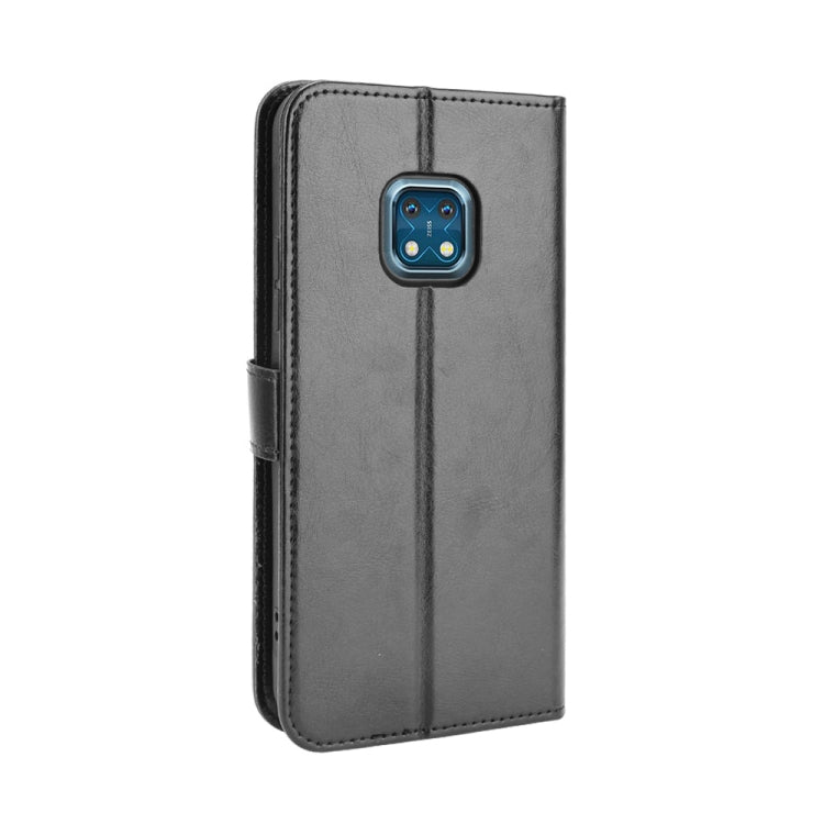 For Nokia XR20 Crazy Horse Texture Horizontal Flip Leather Case with Holder & Card Slots & Lanyard