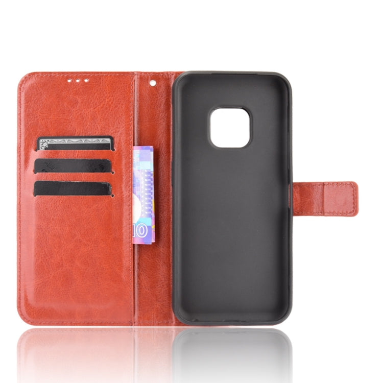 For Nokia XR20 Crazy Horse Texture Horizontal Flip Leather Case with Holder & Card Slots & Lanyard