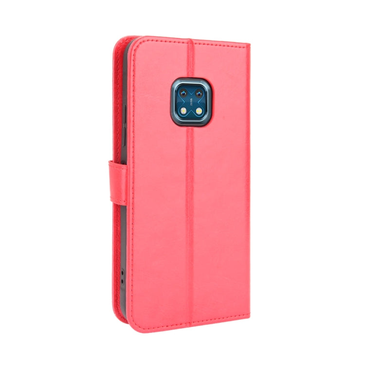 For Nokia XR20 Crazy Horse Texture Horizontal Flip Leather Case with Holder & Card Slots & Lanyard