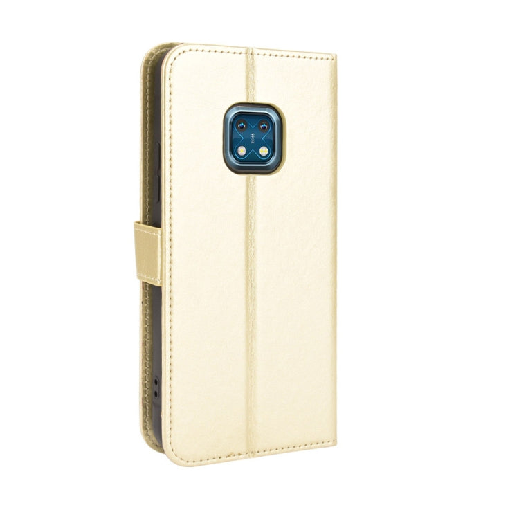 For Nokia XR20 Crazy Horse Texture Horizontal Flip Leather Case with Holder & Card Slots & Lanyard