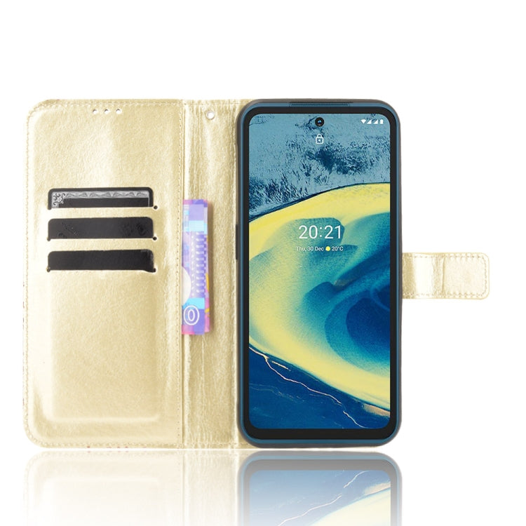 For Nokia XR20 Crazy Horse Texture Horizontal Flip Leather Case with Holder & Card Slots & Lanyard