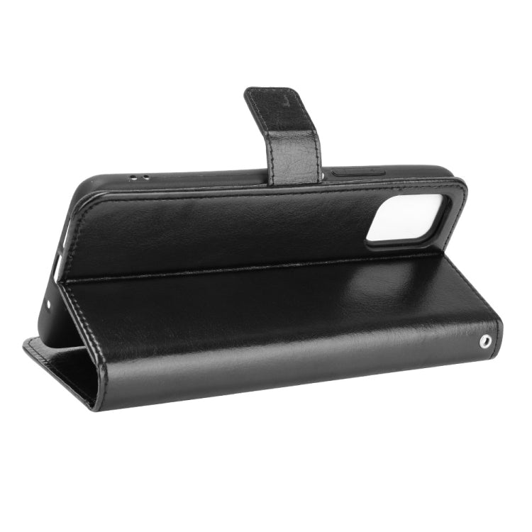 For Umidigi Power 5 Crazy Horse Texture Horizontal Flip Leather Case with Holder & Card Slots & Lanyard