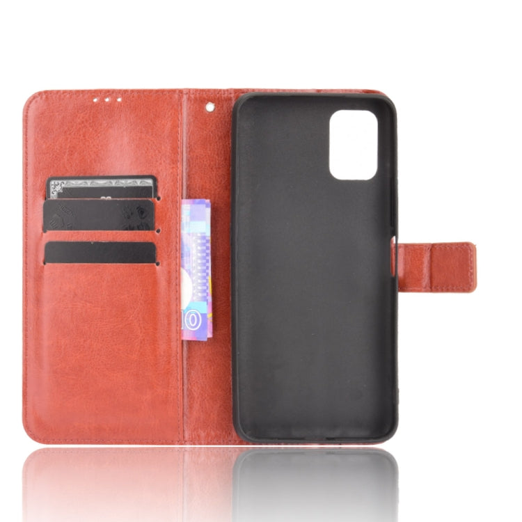 For Umidigi Power 5 Crazy Horse Texture Horizontal Flip Leather Case with Holder & Card Slots & Lanyard