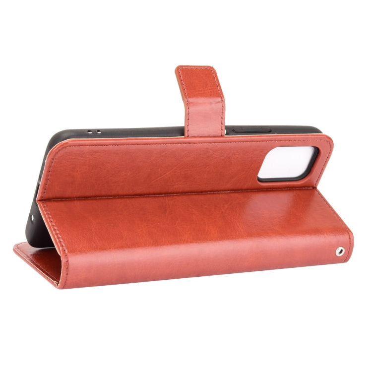 For Umidigi Power 5 Crazy Horse Texture Horizontal Flip Leather Case with Holder & Card Slots & Lanyard