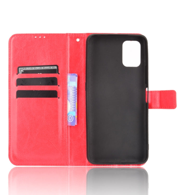 For Umidigi Power 5 Crazy Horse Texture Horizontal Flip Leather Case with Holder & Card Slots & Lanyard
