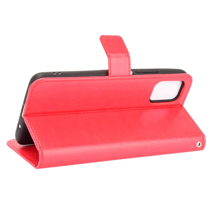 For Umidigi Power 5 Crazy Horse Texture Horizontal Flip Leather Case with Holder & Card Slots & Lanyard