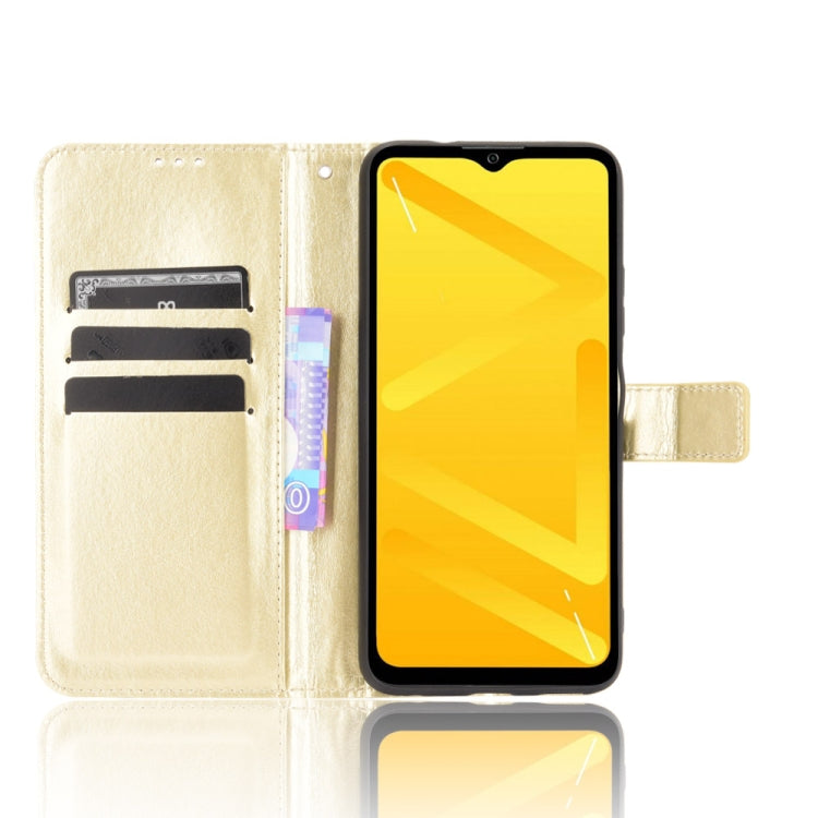 For ZTE Blade A71 Crazy Horse Texture Horizontal Flip Leather Case with Holder & Card Slots & Lanyard