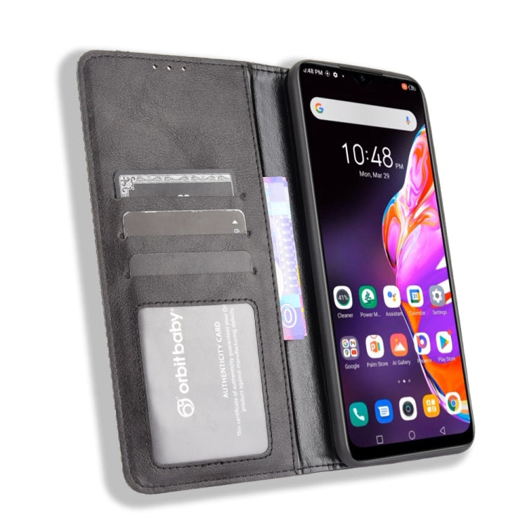 For Infinix Hot 10s / 10s NFC / 10T Magnetic Buckle Retro Crazy Horse Texture Horizontal Flip Leather Case with Holder & Card Slots & Photo Frame