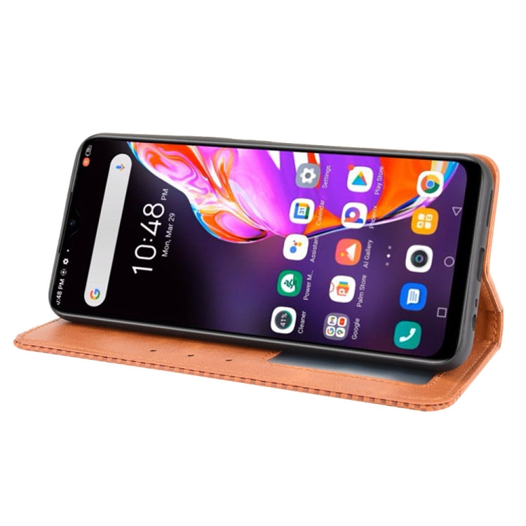 For Infinix Hot 10s / 10s NFC / 10T Magnetic Buckle Retro Crazy Horse Texture Horizontal Flip Leather Case with Holder & Card Slots & Photo Frame