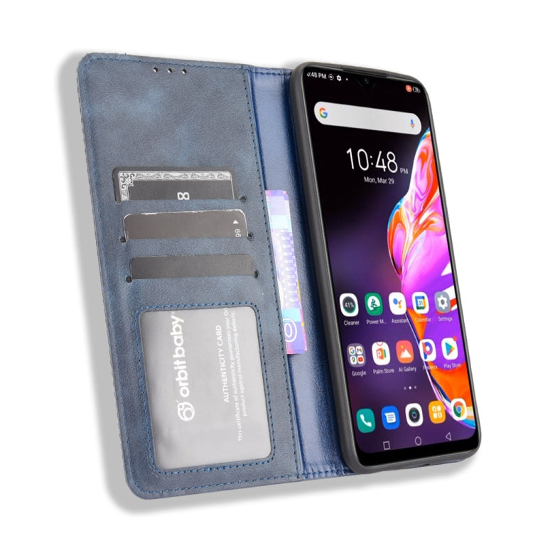For Infinix Hot 10s / 10s NFC / 10T Magnetic Buckle Retro Crazy Horse Texture Horizontal Flip Leather Case with Holder & Card Slots & Photo Frame