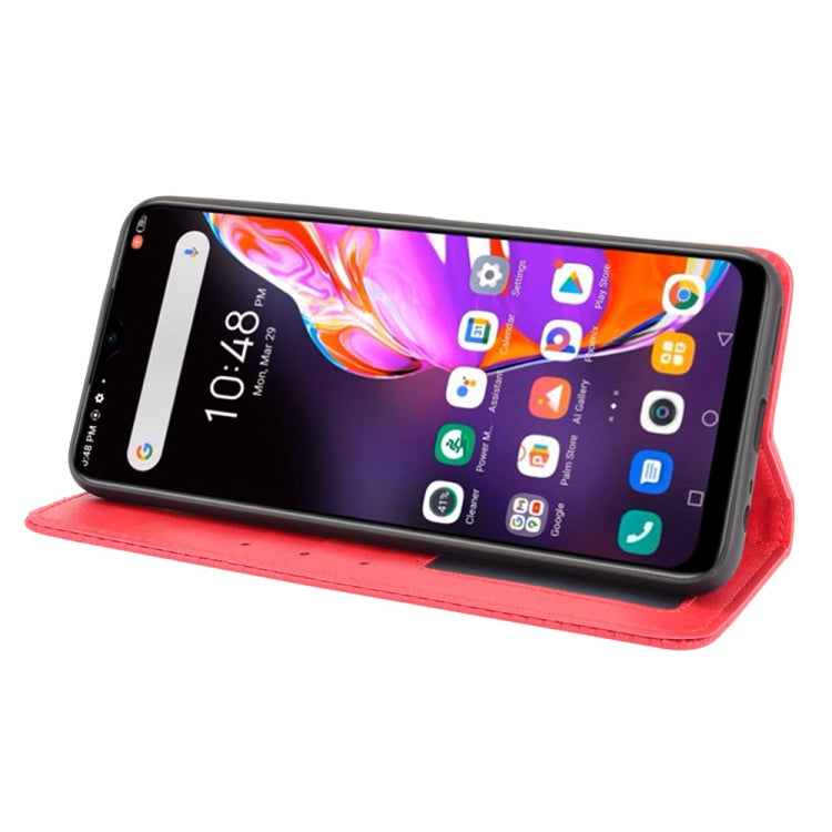 For Infinix Hot 10s / 10s NFC / 10T Magnetic Buckle Retro Crazy Horse Texture Horizontal Flip Leather Case with Holder & Card Slots & Photo Frame
