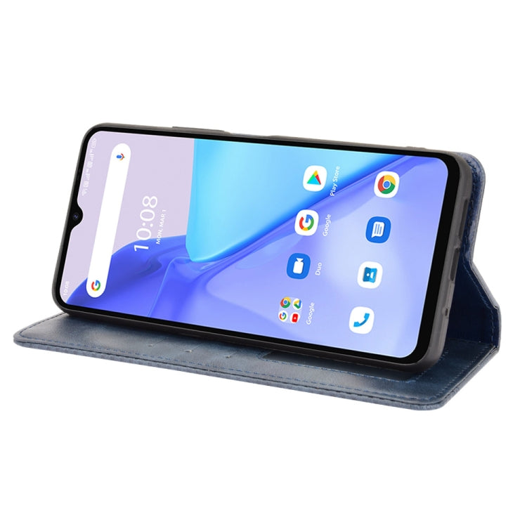 For Umidigi Power 5 Magnetic Buckle Retro Crazy Horse Texture Horizontal Flip Leather Case with Holder & Card Slots & Photo Frame