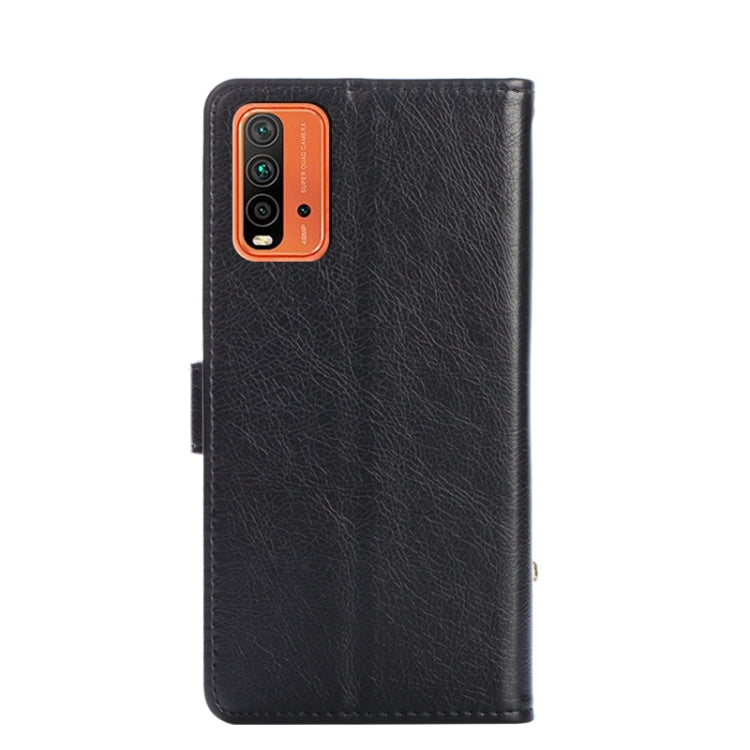 Zipper Bag PU + TPU Horizontal Flip Leather Case with Holder & Card Slot & Wallet & Lanyard For Xiaomi Redmi Note 9 4G (CN Version) / Redmi 9 Power / Redmi 9T