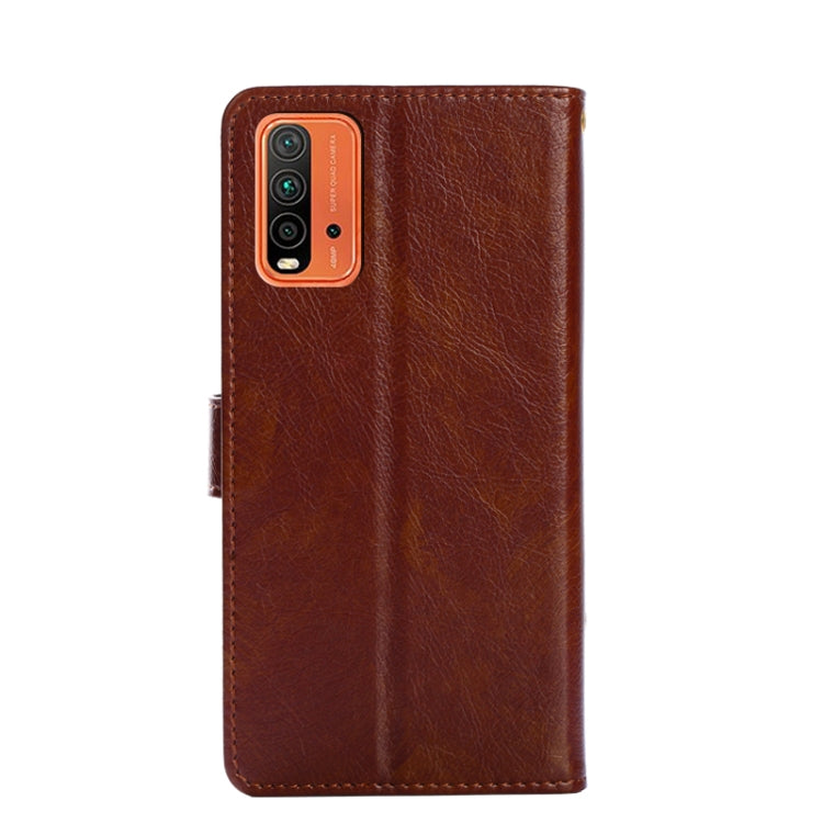 Zipper Bag PU + TPU Horizontal Flip Leather Case with Holder & Card Slot & Wallet & Lanyard For Xiaomi Redmi Note 9 4G (CN Version) / Redmi 9 Power / Redmi 9T
