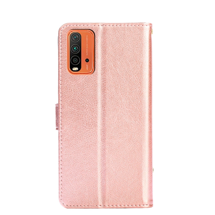 Zipper Bag PU + TPU Horizontal Flip Leather Case with Holder & Card Slot & Wallet & Lanyard For Xiaomi Redmi Note 9 4G (CN Version) / Redmi 9 Power / Redmi 9T