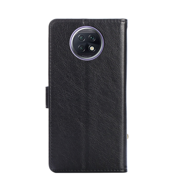 Zipper Bag PU + TPU Horizontal Flip Leather Case with Holder & Card Slot & Wallet & Lanyard For Xiaomi Redmi Note 9 5G CN Version / Note 9T 5G