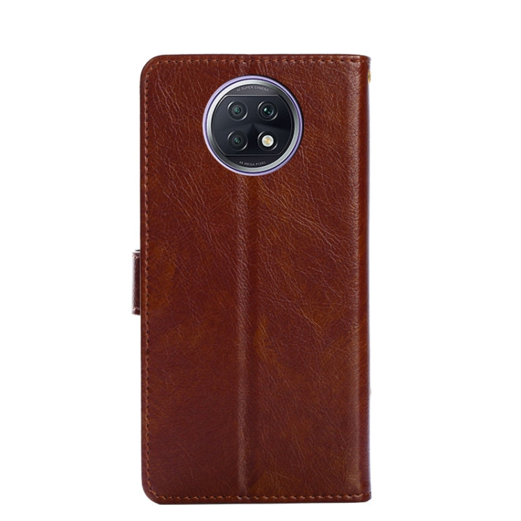 Zipper Bag PU + TPU Horizontal Flip Leather Case with Holder & Card Slot & Wallet & Lanyard For Xiaomi Redmi Note 9 5G CN Version / Note 9T 5G