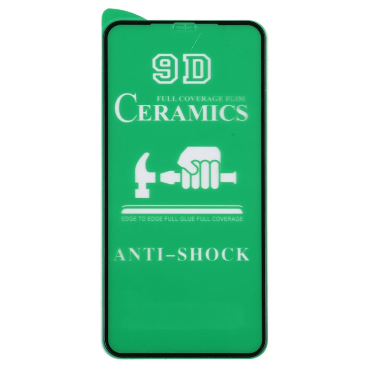 25 PCS 9D Full Screen Full Glue Ceramic Film For iPhone 14 Plus / 13 Pro Max