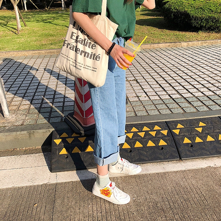 Port of The Wind Chic Retro Students Canvas Shoes Joker Street Shot White Shoes, Size:38